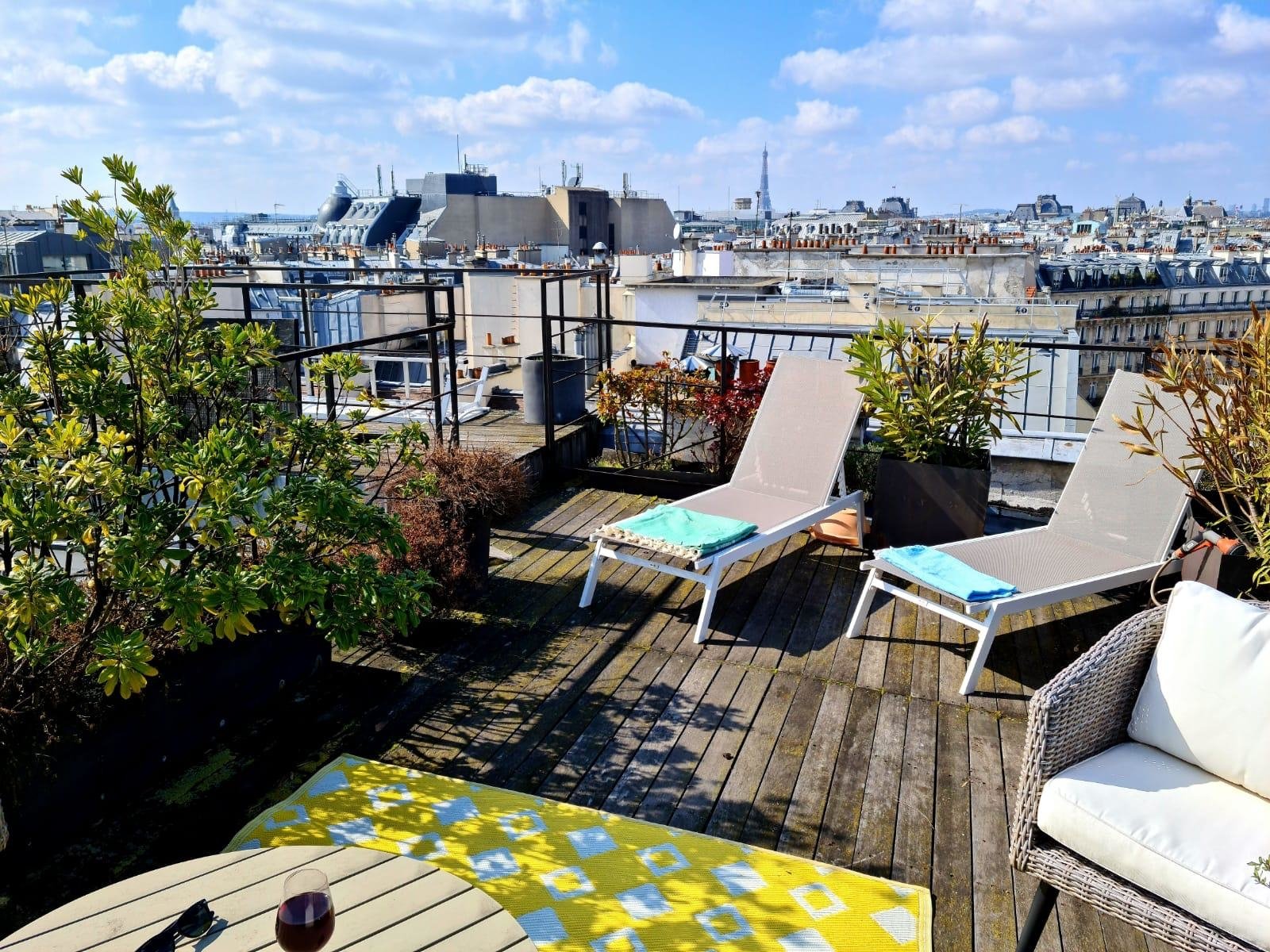 Duplex avec vue sur Paris – photo 1