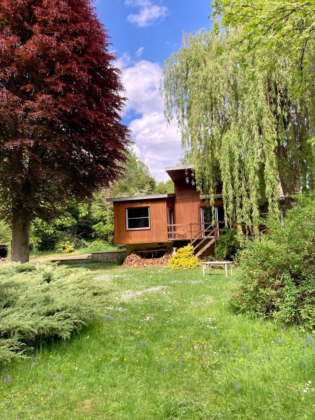 Maison d’architecte 1960 dans son jus – photo 1