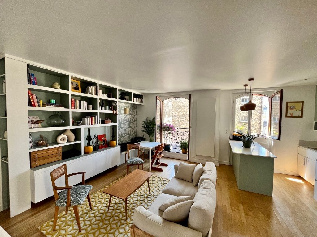 Duplex lumineux parisien – photo 1