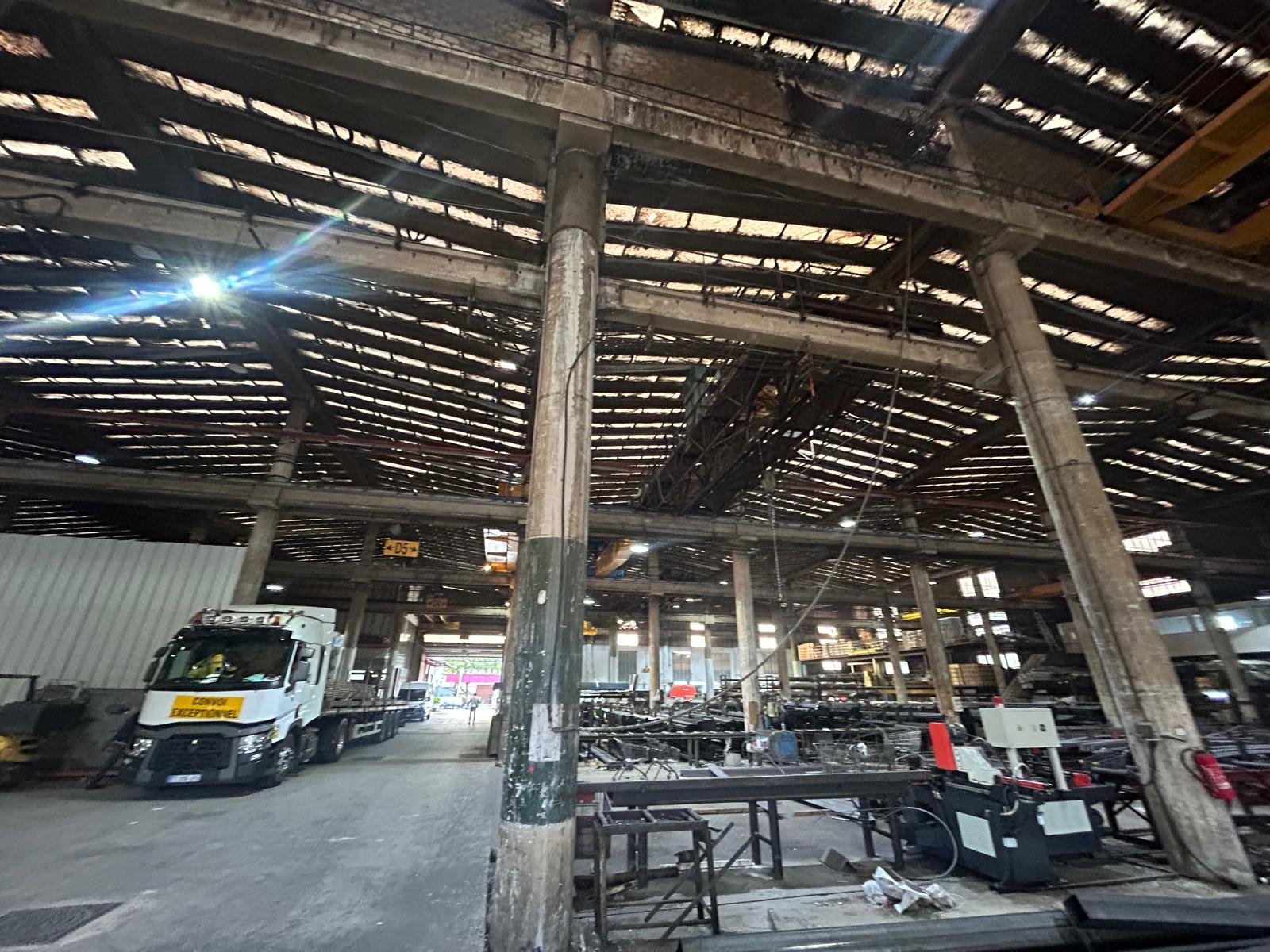 Hangar métallurgie 12000m² en région parisienne – photo 9