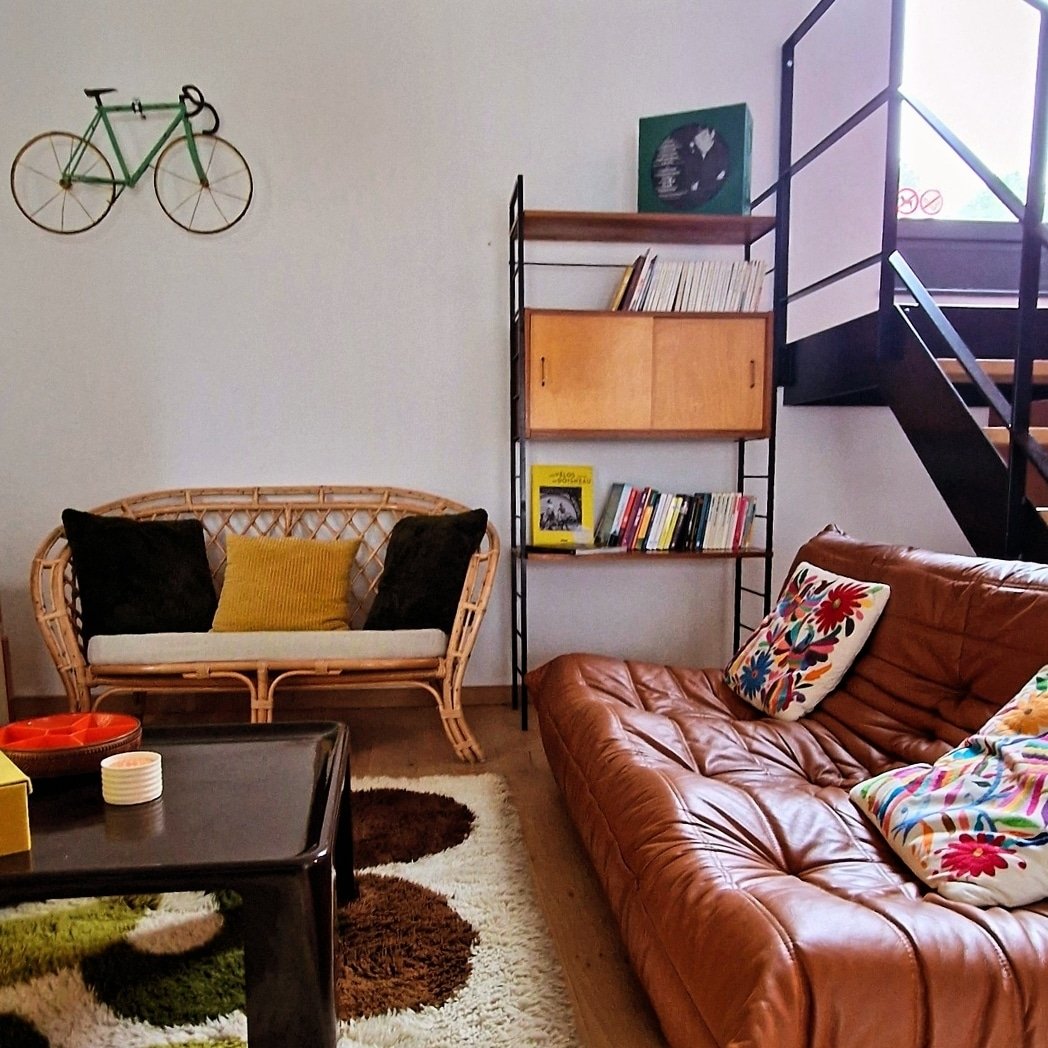 Maison avec mobilier et déco vintage 70’80’ en Belgique – photo 1