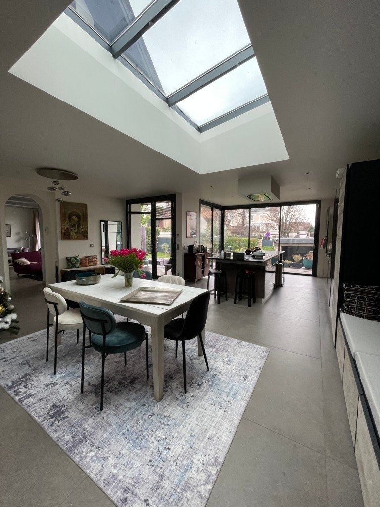 Maison contemporaine et ancienne en région parisienne – photo 25