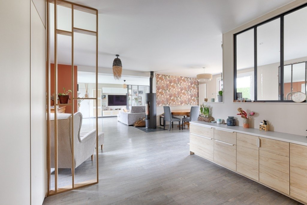 Maison en région parisienne intérieur moderne – photo 1