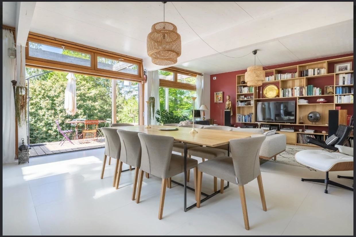 Maison en bois atypique dans un écrin de verdure proche de Paris – photo 12