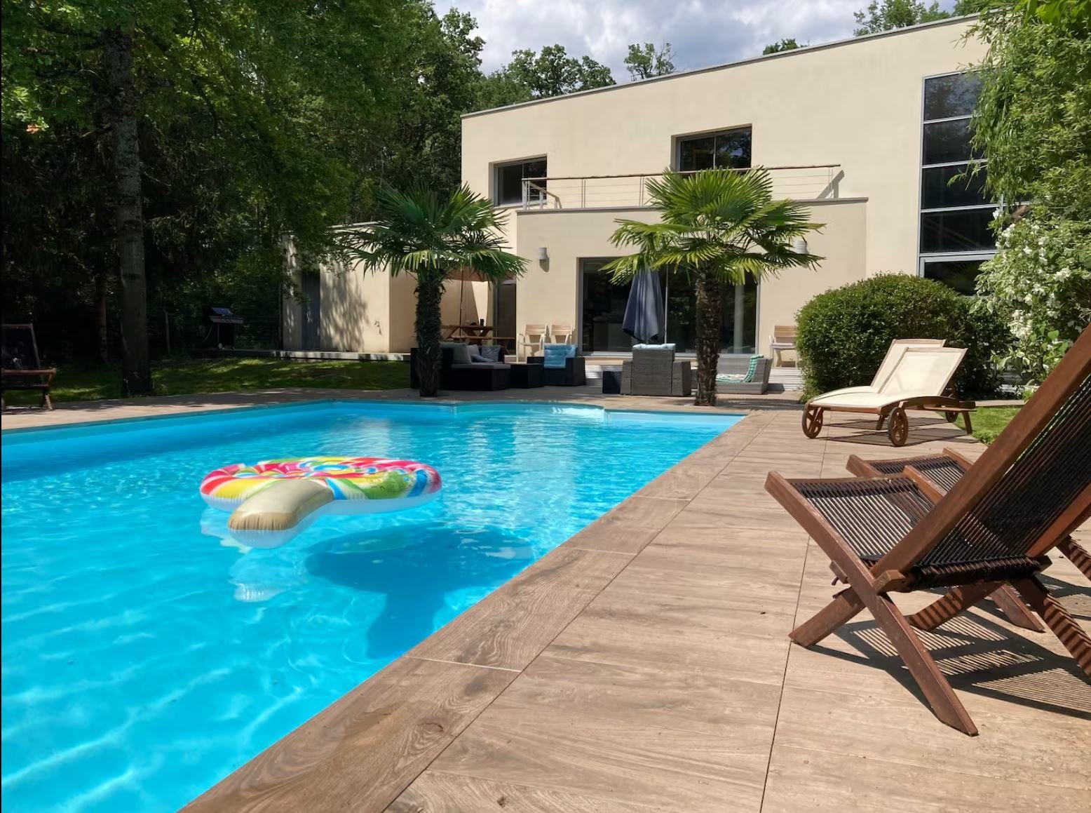 Grande villa contemporaine avec piscine en Sologne – photo 3